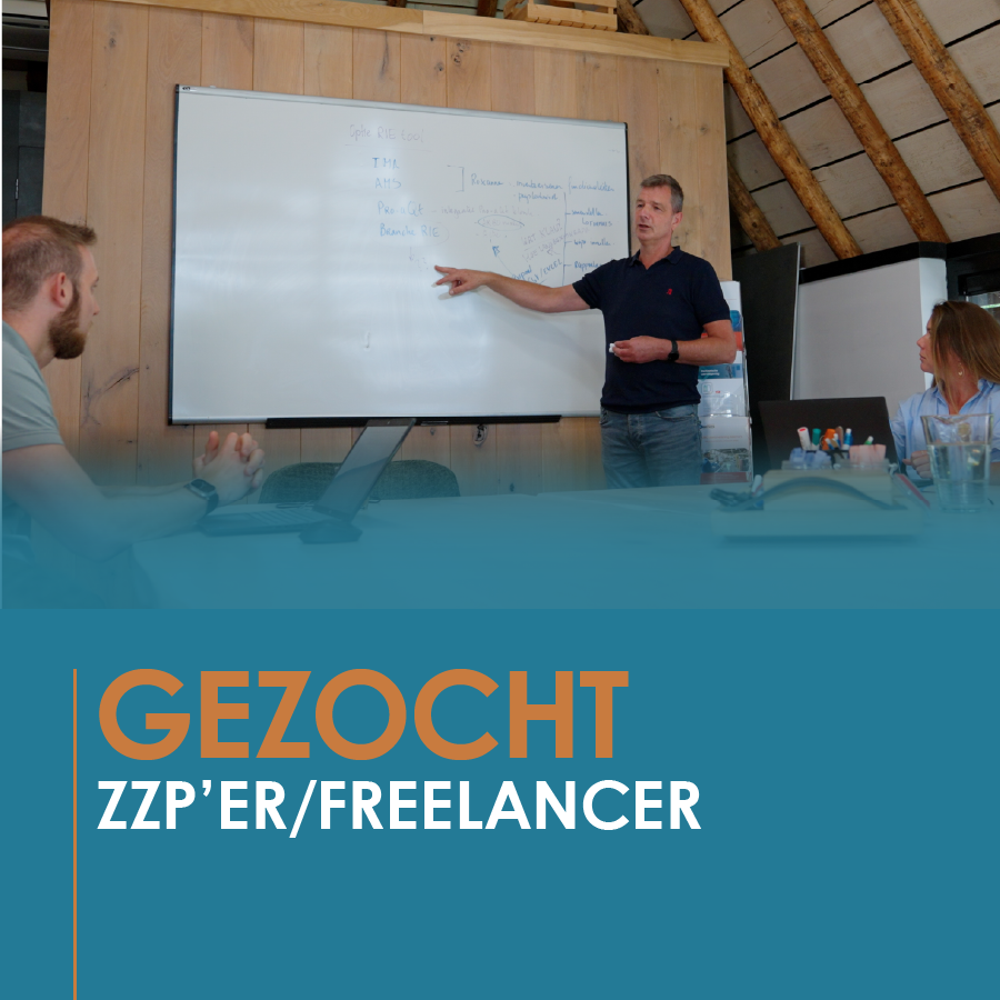 Gezocht ZZP'er/freelancer